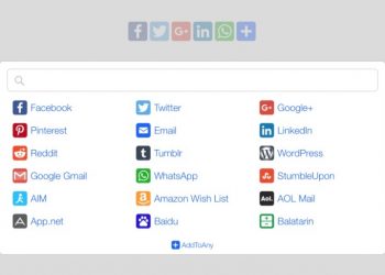 Plugin AddToAny Share Buttons - Thêm nút chia sẽ mạng xã hội WordPress tốt nhất
