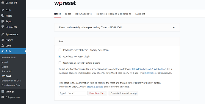 WP-Reset-Pro-v6.00-–-Advanded-Reset-WordPress-Tools-Cai-dat-lai-WordPress-mac-dinh-WP-Reset-Pro-plugin-2